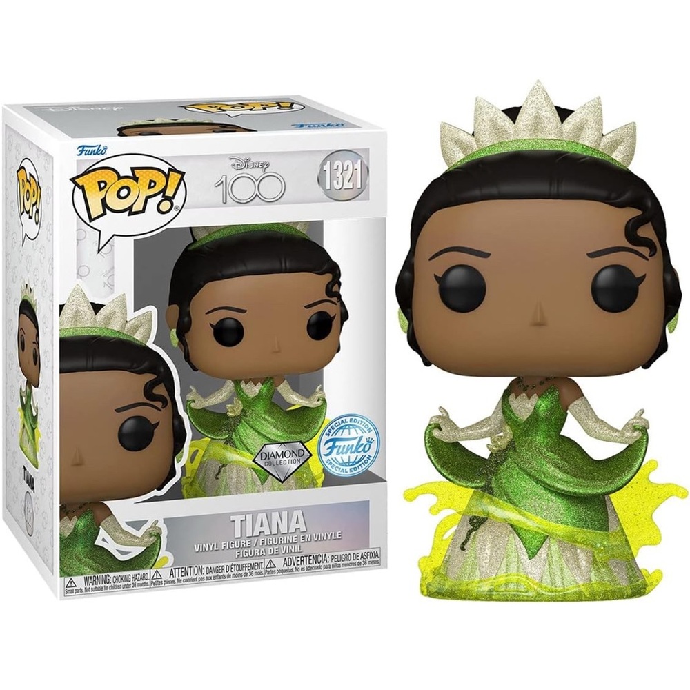Funko Pop! Vinyl: Disney - Tiana (Diamond Collection) - Books A Million...